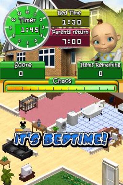 Screen ze hry Babysitting Mania