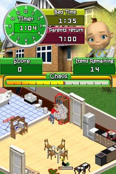 Screen ze hry Babysitting Mania
