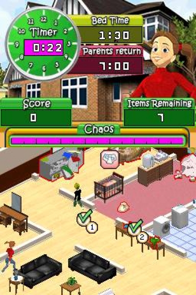 Screen ze hry Babysitting Mania