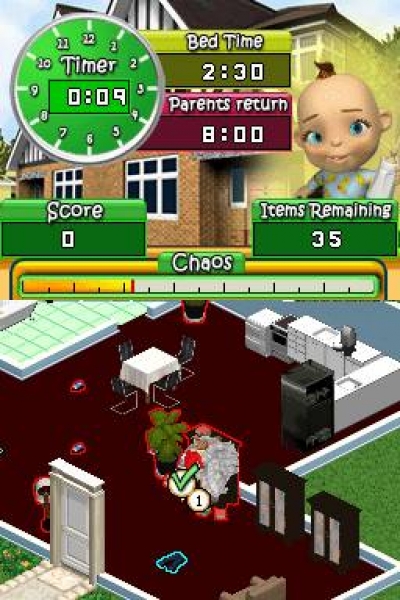 Screen ze hry Babysitting Mania
