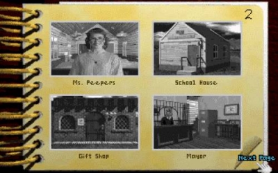 Screen ze hry Return to Zork