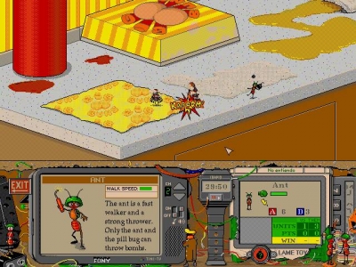 Screen ze hry Battle Bugs