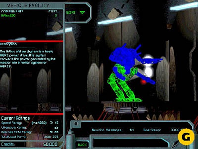 Screen Cyberstorm 2: Corporate Wars