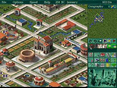 Screen ze hry Caesar II