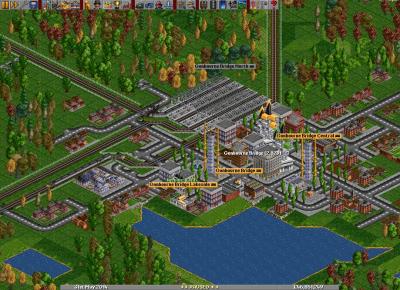 Screen ze hry Transport Tycoon Deluxe