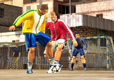 Screen ze hry FIFA Street 3
