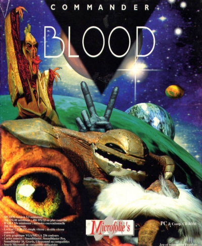 Artwork ke he Commander Blood