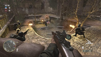 Screen Call of Duty 3