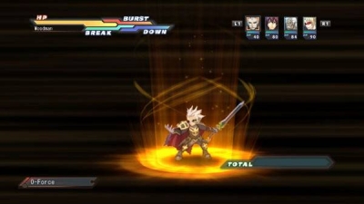 Screen ze hry Cross Edge
