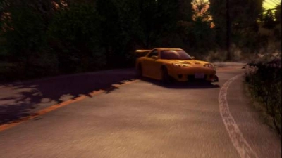 Screen ze hry Initial D: Extreme Stage