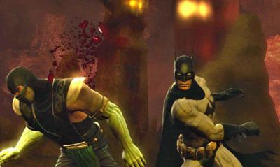 Screen ze hry Mortal Kombat vs. DC Universe