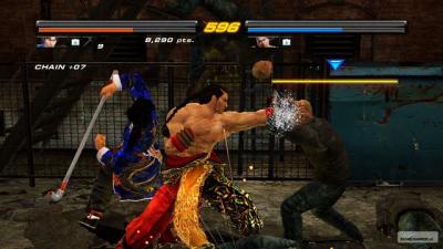 Screen ze hry Tekken 6