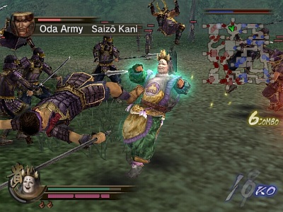 Screen Samurai Warriors 2: Xtreme Legends