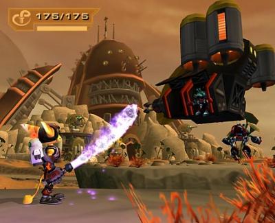 Screen ze hry Ratchet & Clank: Up Your Arsenal