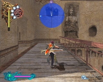 Screen ze hry Bujingai: The Forsaken City