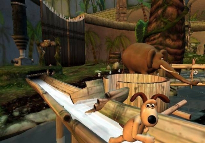 Screen ze hry Wallace & Gromit in Project Zoo