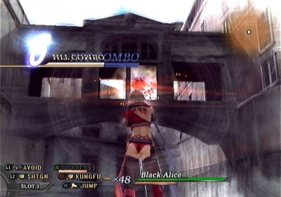 Screen ze hry Tsukiyo ni Saraba